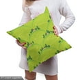 thumbnail image 4 of Ambesonne Rural Fabric by the Yard Upholstery, Country House on Hills, 1 Yard, Multicolor, 4 of 4