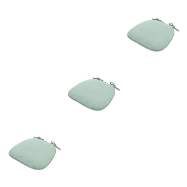 Cojín para Silla Kearding Resiliencia Extra Grueso Fijado a Sillas Verde Claro