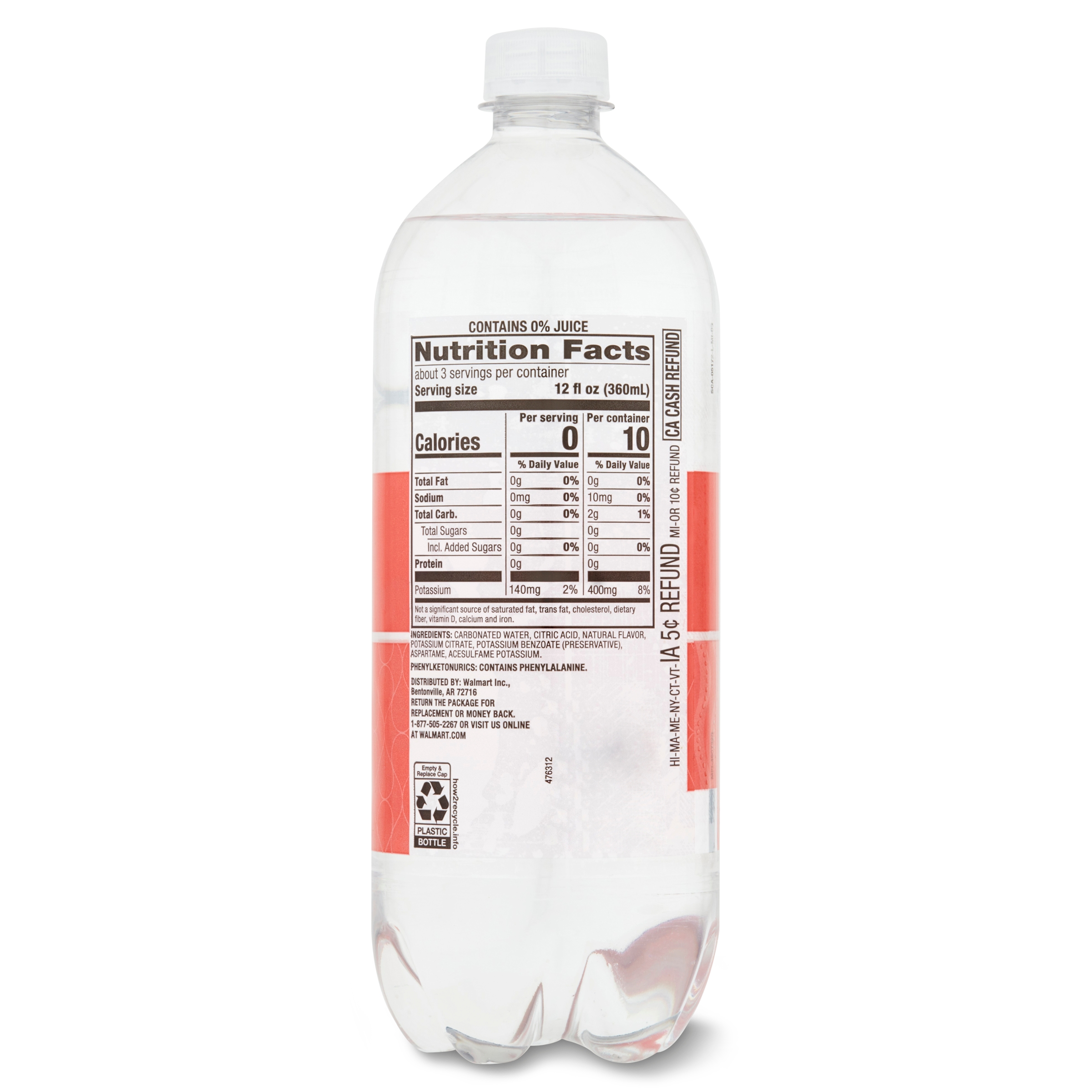 Clear American Fuji Apple Sparkling Water, 33.8 fl oz - image 5 of 7
