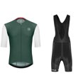 thumbnail image 1 of WILLBEST Conjunto de Ropa Deportiva de Ciclismo de Verano para Hombre y Mujer, de Lana Cálida y Pantalones Cortos con Tirantes, de Manga Media., 1 of 2