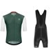 thumbnail image 1 of WILLBEST Conjunto de Ropa Deportiva de Ciclismo de Verano para Hombre y Mujer, de Lana Cálida y Pantalones Cortos con Tirantes, de Manga Media., 1 of 2
