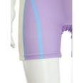 thumbnail image 5 of renvena Girls Short Sleeve Rash Guard Swimsuit Bathing Suit UV Sun Protection Swimwear with Swim Hat Pink L, 5 of 7
