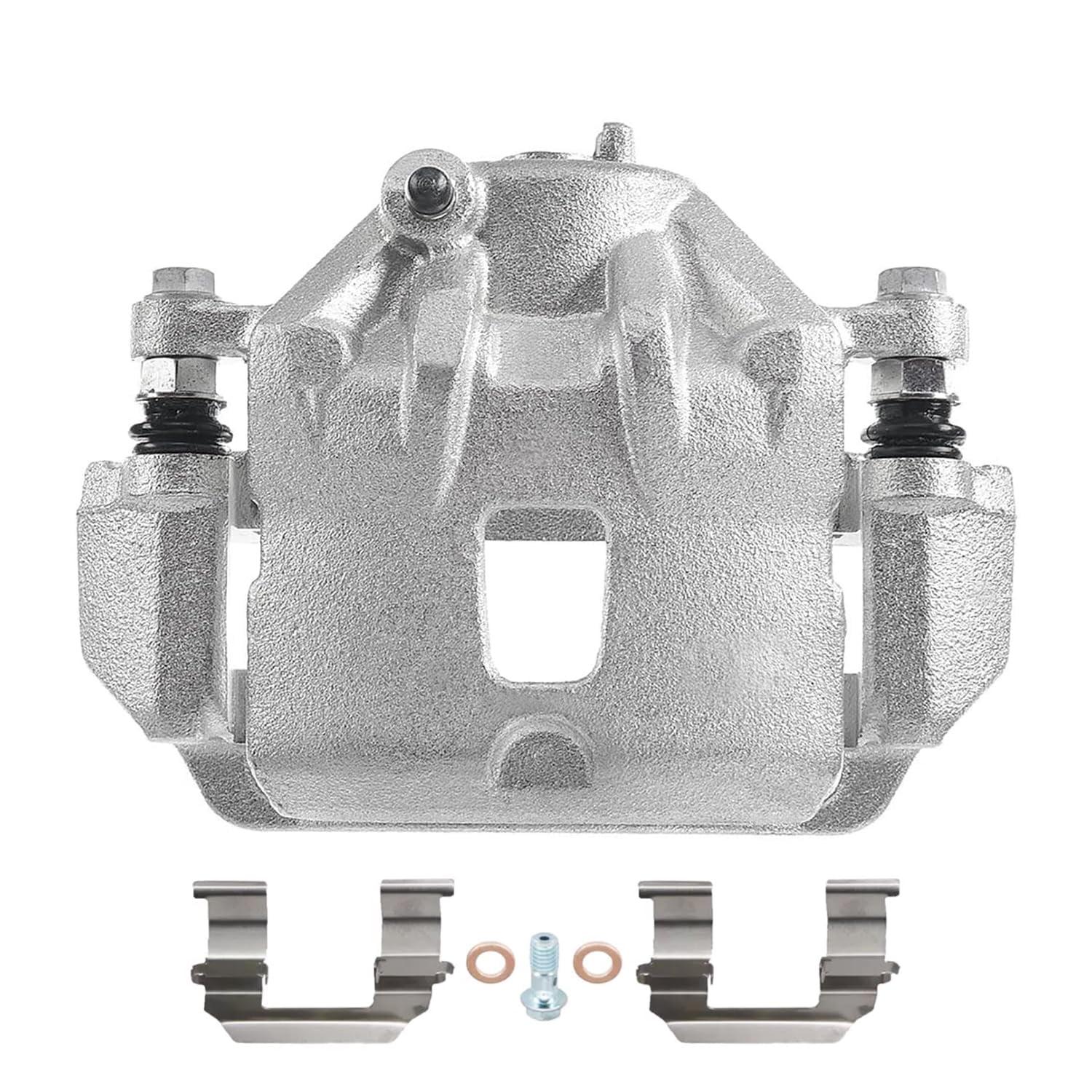 Detroit Axle - Front Brake Calipers for 07-10 Hyundai Elantra Kia Magentis, 06-10 Sonata Optima Disc Brake Calipers with Brackets Assembly 2006 2007 2008 2009 2010