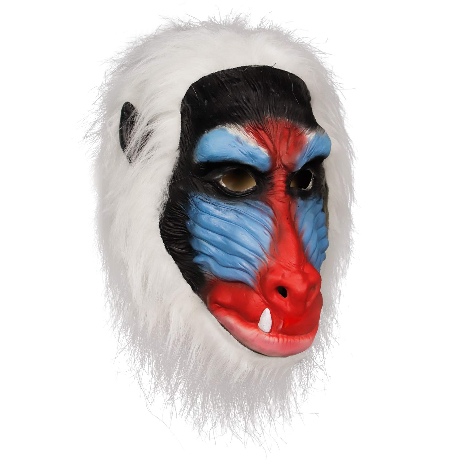 Molezu Madagascar Baboon Mask The Lion King Rafiki Costume Latex