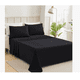 thumbnail image 1 of Juego De Sábanas King Size Ultra Suave 4piezas color negro, 1 of 4