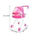thumbnail image 2 of Juego de roles de niños Pequeño cochecito juguete baby muñeca simulación de cochecito muñecas camionero juguete simulador juguete juguete, 2 of 5
