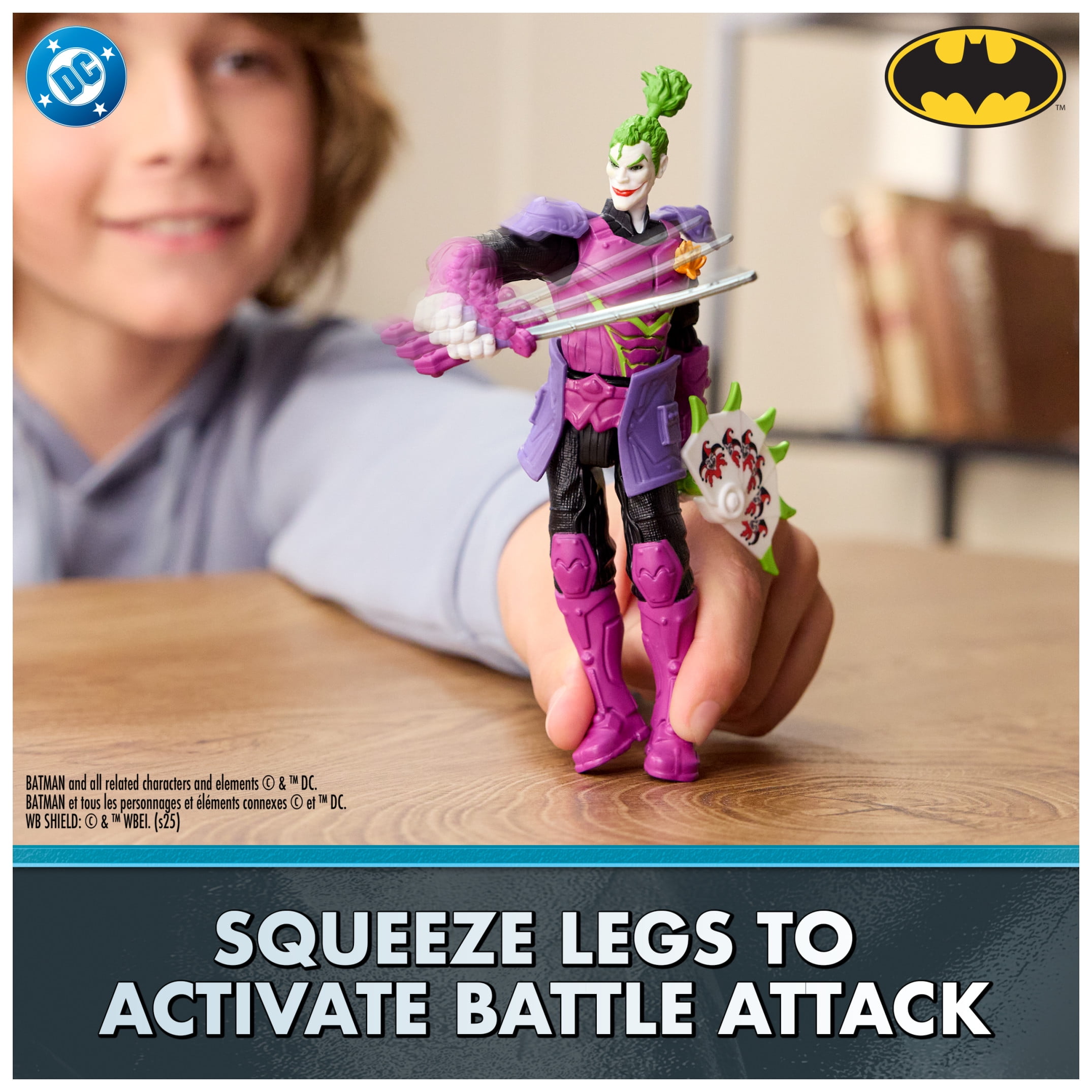 DC Comics, Batman Battle Clash 6-inch Ninja Strike The Joker