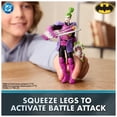 thumbnail image 3 of DC Comics, Batman Battle Clash 6-inch Ninja Strike The Joker Action Figure, for Ages 3 and up, 3 of 8