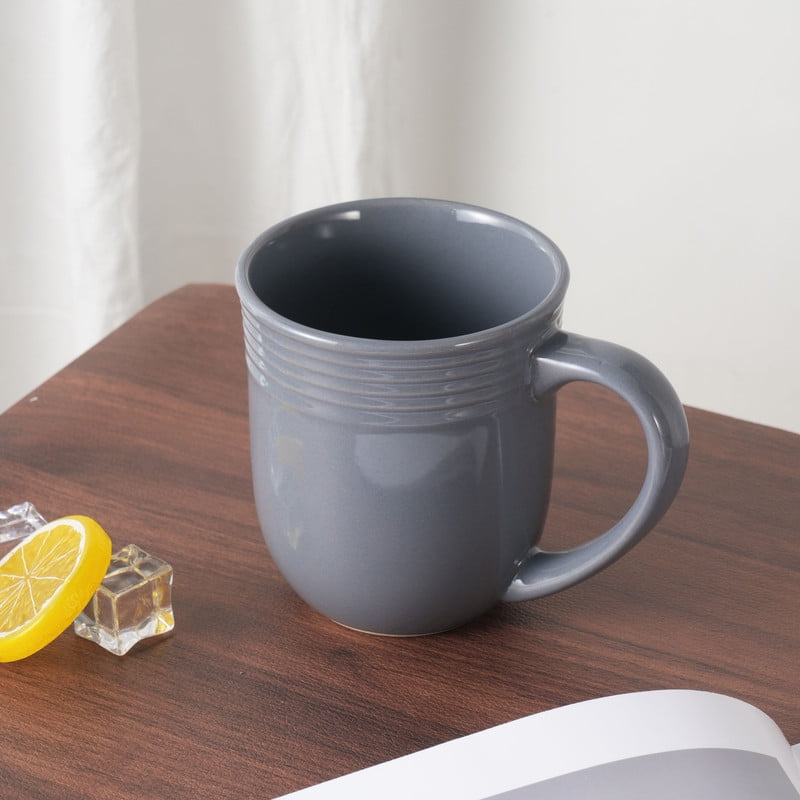 Mainstays Chiara Stoneware 16.5-oz Gray Mug
