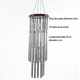 thumbnail image 3 of Campanas De Viento De Caoba Hechas A Mano Con 27 Tubos PLATA, 3 of 5