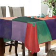thumbnail image 4 of Yayeee Tablecloths for Rectangular Tables 60 x 120 inch Party Table Cover, Red and Purple Plaid Pattern, 4 of 6