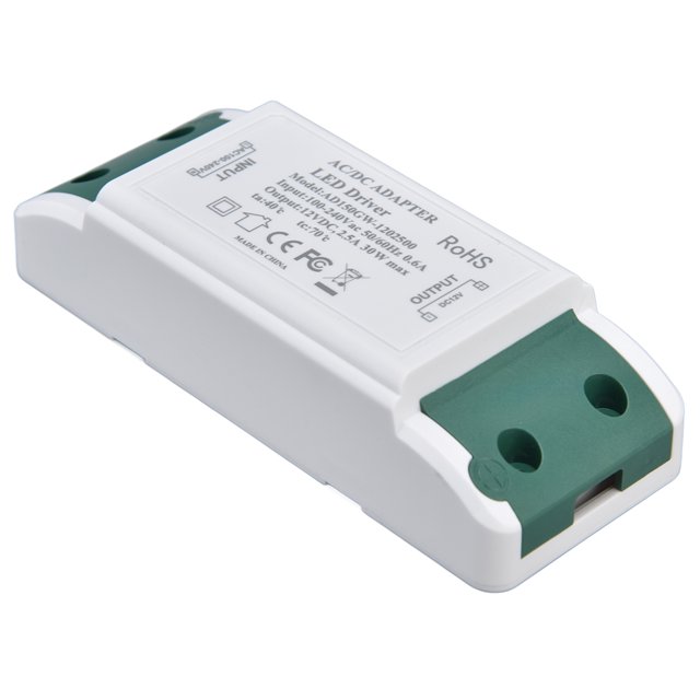 Transformador de luz LED, controlador LED Controlador LED de 12 V CC Transformador de bajo voltaje diseñado por expertos