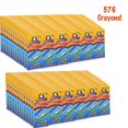thumbnail image 4 of Crayons Bedwina Bulk 576 crayones, 144 paquetes de 4 paquetes de 4 unidades para niños pequeños, 4 of 8