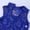 Blue, variant on renvena Kids Girls Sleeveless Turtleneck Lace Splice Ballet Dance Gymnastic Leotard Athletic Activewear