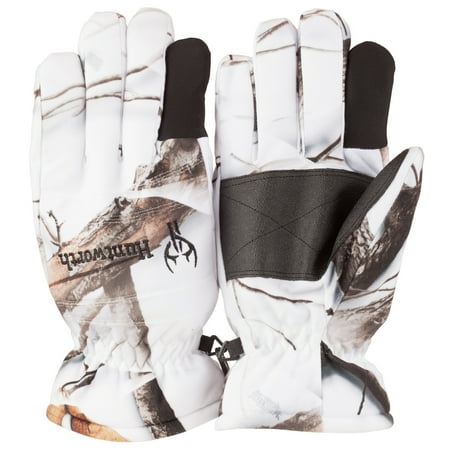 Men s Snow Camo Brown Insulated Hunting Glove Large