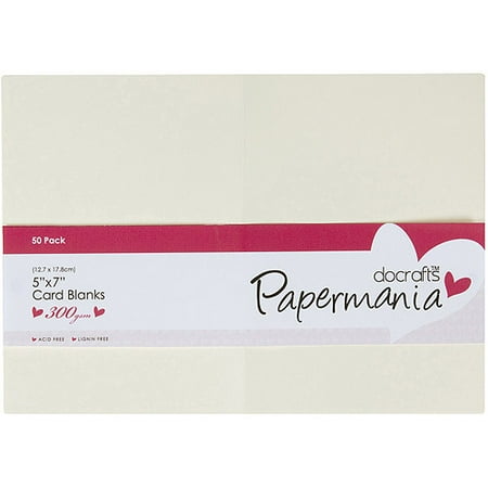 Papermania Cards/Envelopes, 5" x 7", 50pk