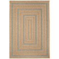 thumbnail image 3 of Liora Manne Sahara Multi Border 5x8 Indoor Outdoor Area Rug Aqua Neutral Polypropylene, 3 of 5