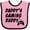 Pink and Black, variant on Inktastic Daddy's Gaming Buddy with Controller Boys or Girls Baby Bib