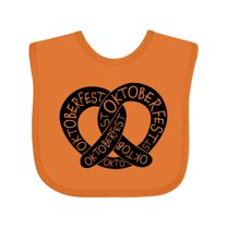 Inktastic Oktoberfest Pretzel Boys or Girls Baby Bib