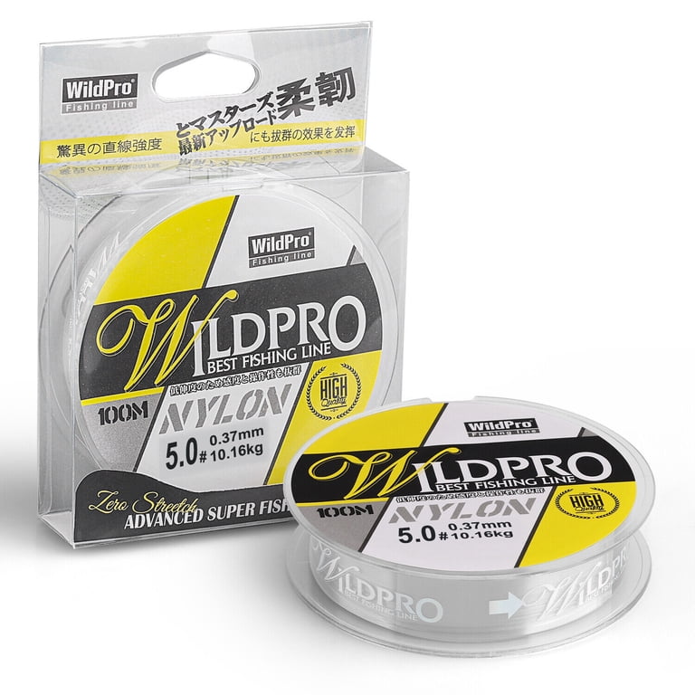 best fishing line mono Monofilament 547yds 13 lb.-396 lb. Nylon Fishing Lines lower absorption and casts farther than any other monofilament Htwon Monofilament Fishing Line- Pool