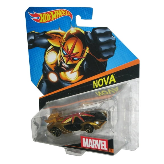 Marvel Comics Nova (2015) Hot Wheels Die-Cast Toy Car #25