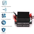 thumbnail image 2 of RC 540 CEPILLADO RC RC RC 27T Y 60A ESC RC CAR ESC CONTROLADOR DE VELOCADAD, 2 of 8