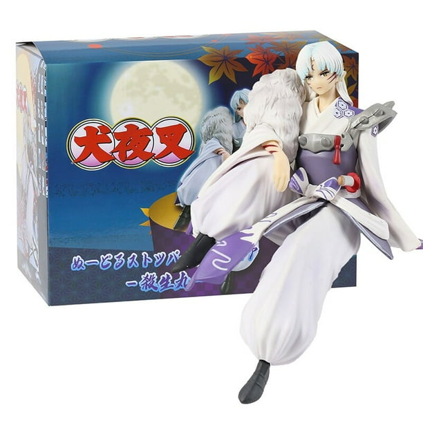 Anime Inuyasha 1300 Sesshomaru 1514, las articulaciones de intercambio de cara son movibles, figura de acción de PVC, juguete de modelos coleccionables xuanjing unisex