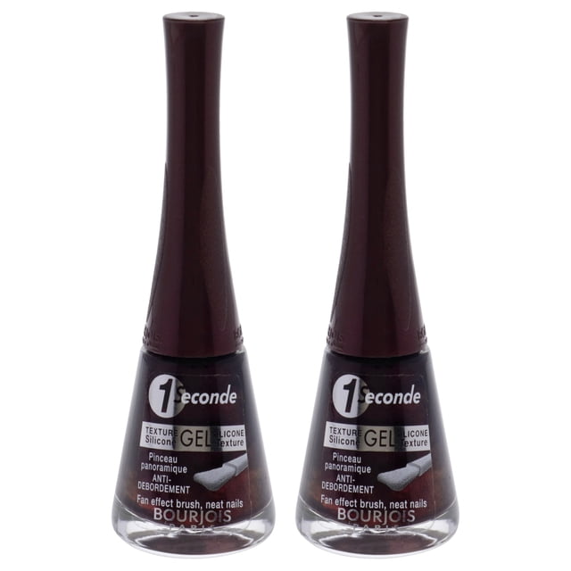 Esmalte de uñas Bourjois 1 Seconde 34 Violine Hypnotique, paquete de 2