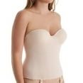 thumbnail image 2 of Women's Carnival 426 Invisible Torsolette Longline Bra (Ivory 36B), 2 of 4