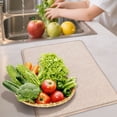 thumbnail image 7 of Microfiber Dish Drying Mat, 15.74X11.8inch Highly Absorbent Kitchen Counter Protector, Non-Slip Dish Drainer Mat for Glasses, Non-Scratch Padding, Quick Dry Counter Mat for Home Sink Area, 7 of 7