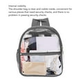thumbnail image 3 of Sac à Dos Transparent en PVC, Sac à Dos Transparent de Haute Capacité pour l'École, 3 of 8