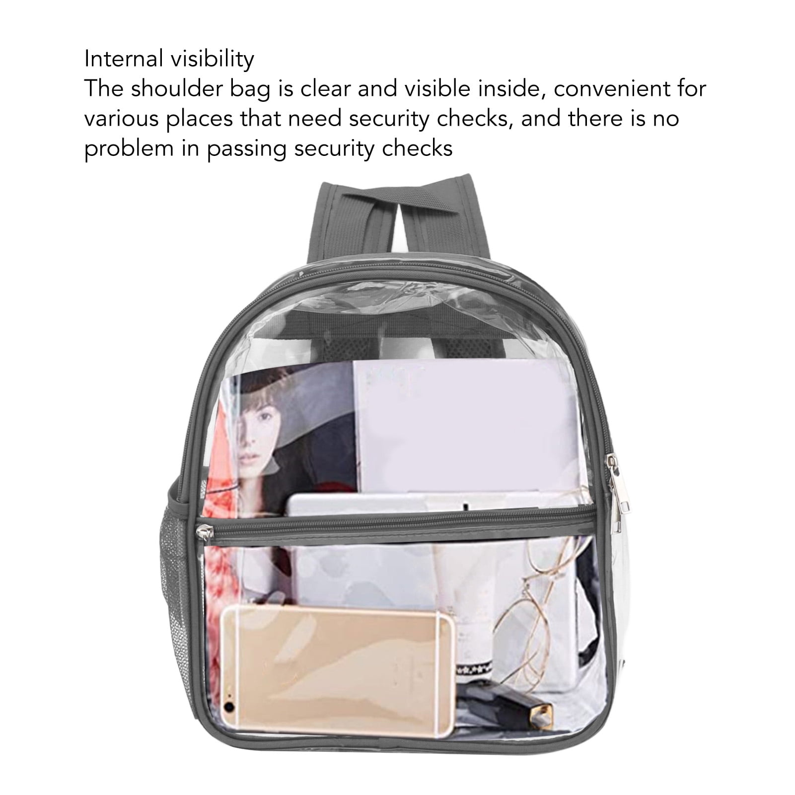Clear bag backpack new arrivals