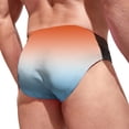 thumbnail image 5 of Mens Swim Briefs Bikini Quick Dry Underwear Drawstring Sport Swimsuit Breathable Beach Soft Thong Underwear K M, 5 of 5