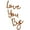 Brown, variant on Love You Bye Sign Above Door, Wooden Love You Bye Door Topper, Love You Bye Wooden Script Sign, Express Love and Warm Family Sign, for Office Front Door Bathroom Hallway Entryway