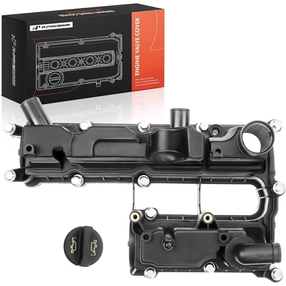 A-Premium Engine Valve Cover, with Gasket & Bolts & Oil Filler Cap, Compatible with Ford Escape 2017, L4 1.5L DOHC, Replace # DS7G6K271DF