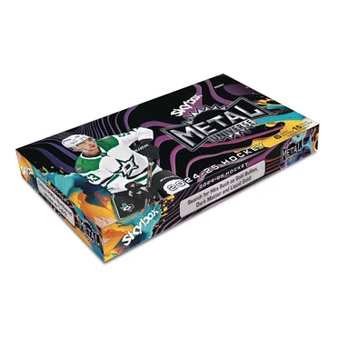 Collectible 2024/25 Upper Deck Skybox Metal Universe Hockey Hobby Box - (Hockey Trading Cards)