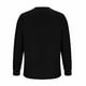 thumbnail image 3 of Blusas y camisas de manga larga con cuello redondo para hombre, moda de alta elasticidad, ocio, color sólido, cuello redondo, camisa de manga larga fácil, abrigo de poliéster para hombre, 3 of 5