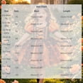 thumbnail image 3 of Toddler Witch Costume Dress, Halloween Cosplay Party Clothing, Cute Princess Outfit For Girls Orange 18-24 Months, 3 of 5
