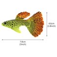 thumbnail image 5 of 3Pcs Simulated Tropical Fish Adornment Fish Tank Landscaping Luminous Fish Decor, 5 of 5