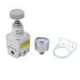thumbnail image 2 of Pneumatic Compressed Air Regulator,Compressed Air Regulator Pneumatic Compressed Air Regulator Pressure Reducing Valve Built for the Future, 2 of 14