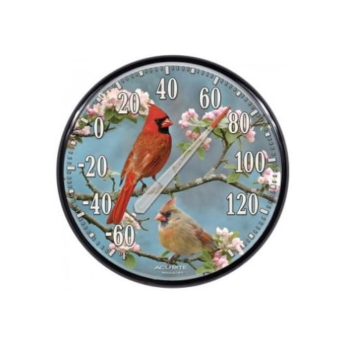 Accurite Indoor   Outdoor Cardinals Thermometer - Walmart.com