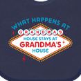thumbnail image 4 of Inktastic Las Vegas Stays at Grandma's Boys or Girls Baby Bib, 4 of 4