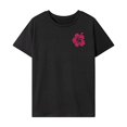 thumbnail image 1 of Camiseta para mujer de verano, suave, cómoda y moderna, con cuello redondo para uso diario M, 1 of 7