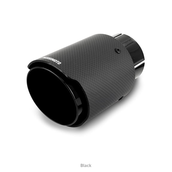 Mishimoto Carbon Fiber Exhaust Tip, 2.5”, Black