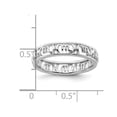 thumbnail image 4 of Sterling Silver Scorpio Zodiac Astrology Ring Band, 4 of 4