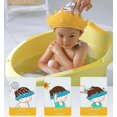 thumbnail image 4 of 26-27 Baby Shower Cap ,Visor Hat for Eye and Ear Protection for 0-9 Years Old Children Cute Crown Shape Makes The Baby Bath More Fun, 4 of 5