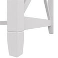 thumbnail image 4 of Scranton & Co L Shaped Contemporary Engineered Wood Desk in White, 4 of 7