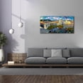 thumbnail image 3 of Epic Graffiti 'Vaticano San Pedro from San Angelo' by Pedro Gavidia, Canvas Wall Art, 60"x30", 3 of 8