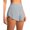 Z3-Grey, variant on Prolriy Athletic Running Shorts for Women, Women's Solid Color High Waist Shorts Sports Running Shorts Workout Gym Flowing Shorts with Pockets Gym Shorts Women, Womens Shorts Casual White S