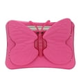 thumbnail image 3 of TECH CIRCLE Shockproof Case for Samsung 12.4" Galaxy Tab S9FE+/S9+/S8+/S7FE/S7 Plus Tablets - Cute Butterfly Hard Case, 360 Degree Rotating Stand, Lightweight Cover for Kids/Boys/Girls, Rose, 3 of 7
